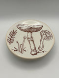 Ceramic Mushroom Footed Trinket Dish